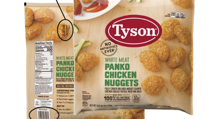 Tyson nugget recall
