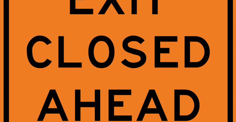 Ramp closed
