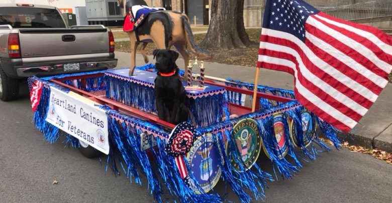 Heartland Canines For Veterans parade