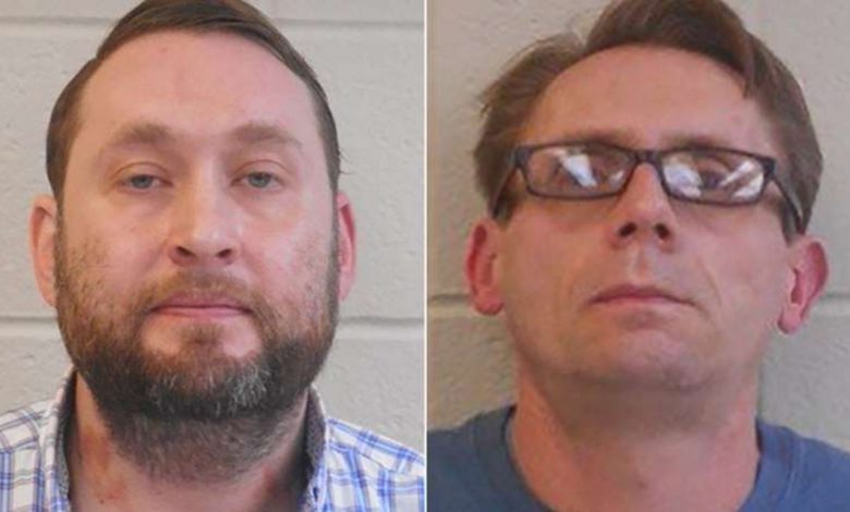 Terry david bateman left and bradley allen rowland