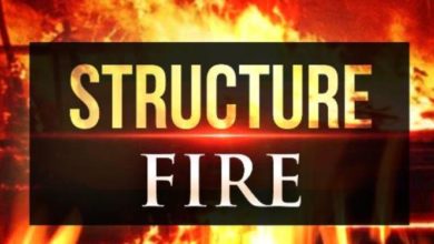 Photo of Newton County fire damages home