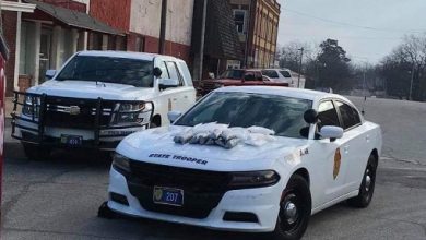 Photo of Sunday morning drug seizure in Baxter Springs