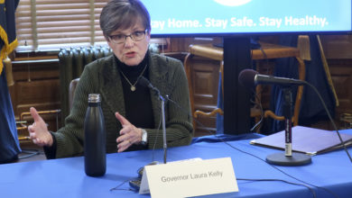 Photo of Gov. Kelly vetoes some budget items amid strain with Legislature