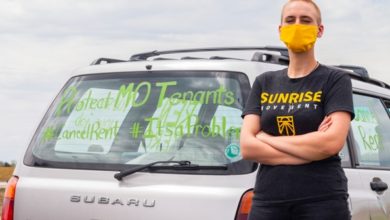 Photo of “Coalition to Protect Missouri Tenants” stages I-70 demonstration for rent cancellation