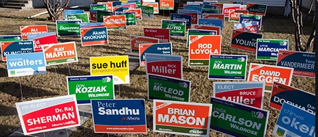 Political signs