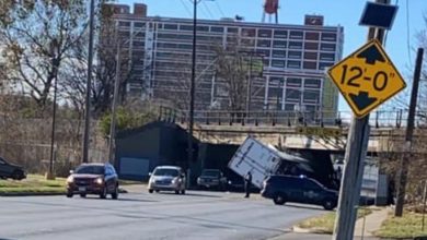 Photo of The Bridge that eats trucks