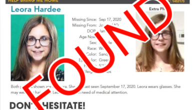 Photo of After 6 weeks, Leora Hardee is back with her family