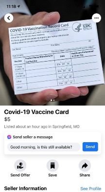 Vaccine card