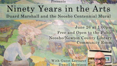 Photo of Neosho Arts Council to hold presentation to honor creator of “Centennial Mural”