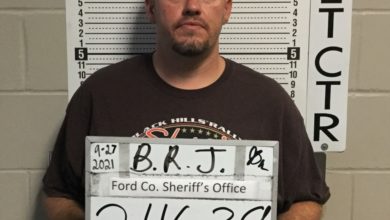 Photo of KBI arrests Undersheriff in Kinsely, KS Monday morning