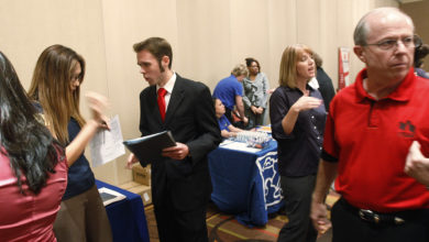 Photo of Kansas job fair for Kansans seeking employment
