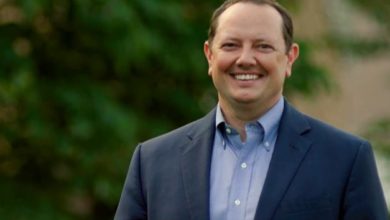 Photo of Burlison on Tim Walz being selected as Harris Running Mate