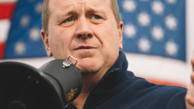 Photo of Schmitt speaking at Republican National Convention