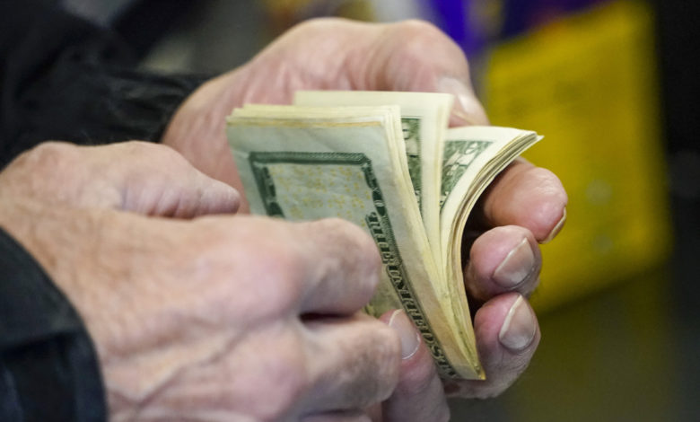 Lottery money pay cash