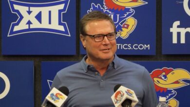 Photo of Kansas’ Self feels good after scare, plans to keep coaching