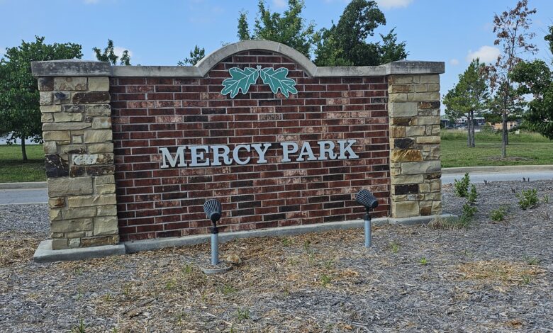 06 22 23 MERCY PARK SIGN 20230622