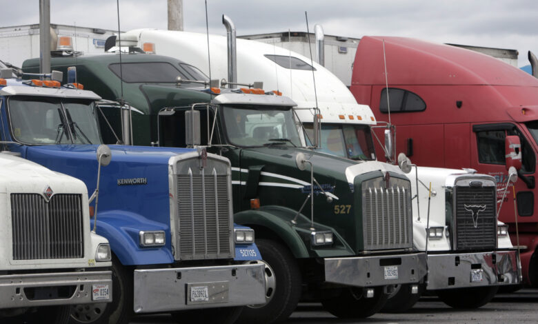 Trucker truck vehicle truckers trucking