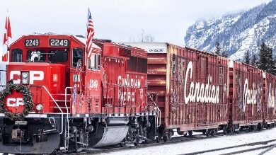 Photo of CPKC Holiday Train coming to Pittsburg, Joplin next Tuesday
