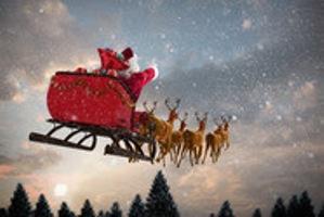 Photo of Santa Claus cleared to spread Christmas cheer 