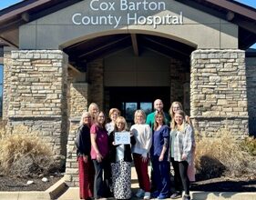 Photo of Cox Barton County Hospital earns Top 100 Critical Access Hospital Award