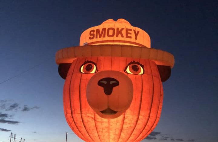 Smokey Glow At Night