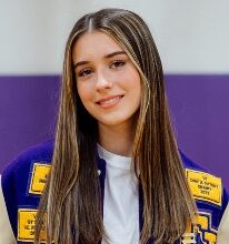 Photo of Hiebert named Ozark 7 Conference Co-Female Athlete of the Year