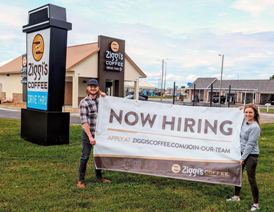 Photo of Ziggi’s Coffee bringing jobs, great coffee offerings to the area