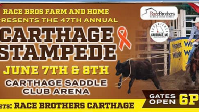 Photo of Saturday final night for 47th Annual Carthage Stampede