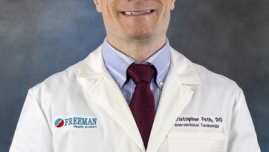 Photo of Dr. Christopher Foth joins Freeman Heart & Vascular Institute team