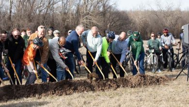 Photo of Community shows strong support for biking park during DORA’s groundbreaking event