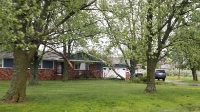 Photo of Sheriff Stewart talks storm damage in Neosho area
