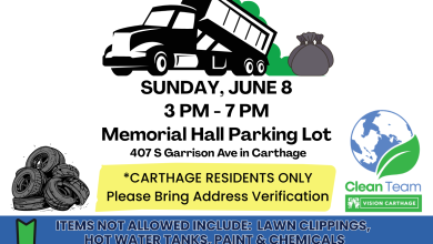 Photo of Vision Carthage to host “Dumpster Day” on Sunday, June 8th