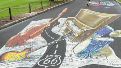 Photo of World Street Painting Festival wraps up; Murals viewable in Schifferdecker Park