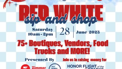 Photo of Zimmer Marketing’s Red, White, Sip and Shop Event to raise funds for veterans