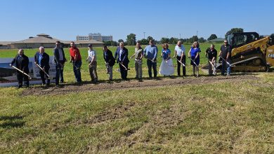Photo of Eagle Picher expanding in Pittsburg with ground breaking for 2nd plant