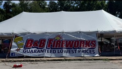 Photo of Tents officially open for firework sales