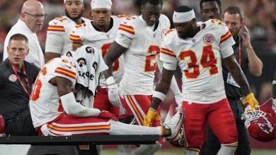 Photo of Chiefs lose safety Deon Bush for season; cornerback Jaylen Watson in concussion protocol