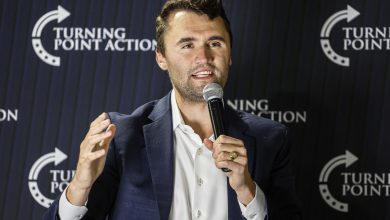 Photo of Charlie Kirk SHOT, in critical condition
