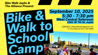 Photo of Free Bike & Walk to School Camp Wednesday, September 10th