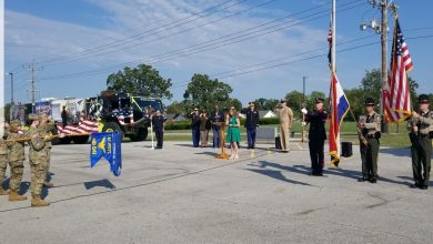 Photo of 9/11 Remembrance Ceremony held at Sgt. Robert Wayne Crow, Jr. Armory