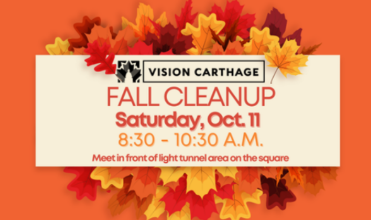 Photo of Vision Carthage seeking volunteers for fall cleanup day