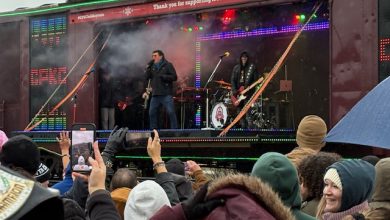 Photo of CPKC Holiday Train stops in Joplin: Smash Mouth, J.J. Wilde perform