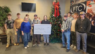 Photo of Franklin Tech And Joplin Schools Present Check To Christmas Of Hope!